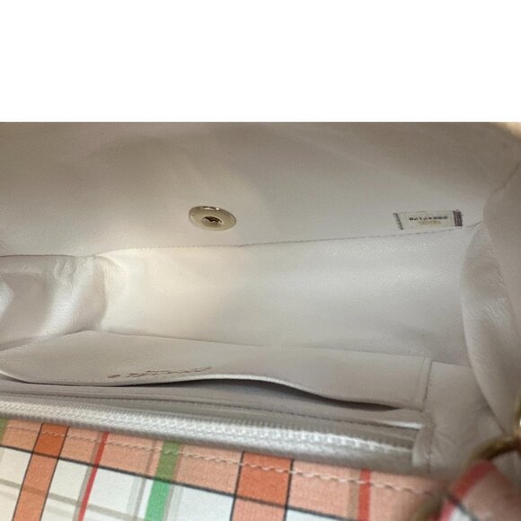 Chanel Classic Rectangular Flap Mini Leather Crossbody Bag White - Picture 10 of 11